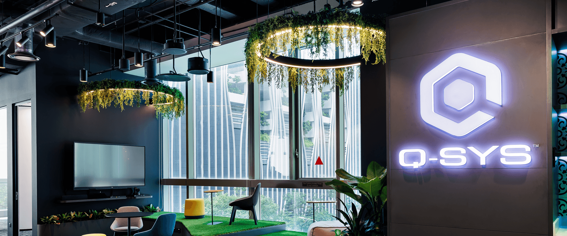 Q-SYS 싱가포르 체험 센터